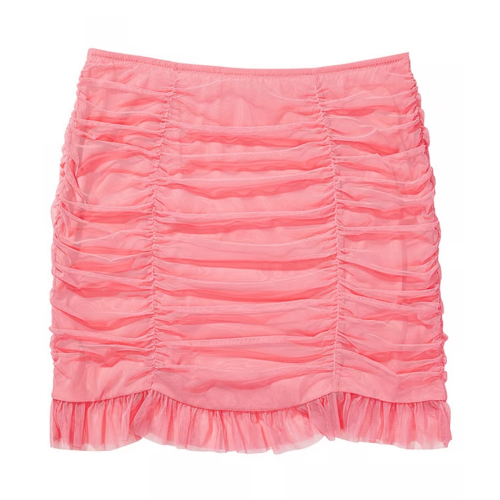 VICTORIA'S SECRET Ruched Mini Skirt - Picture 3 of 9